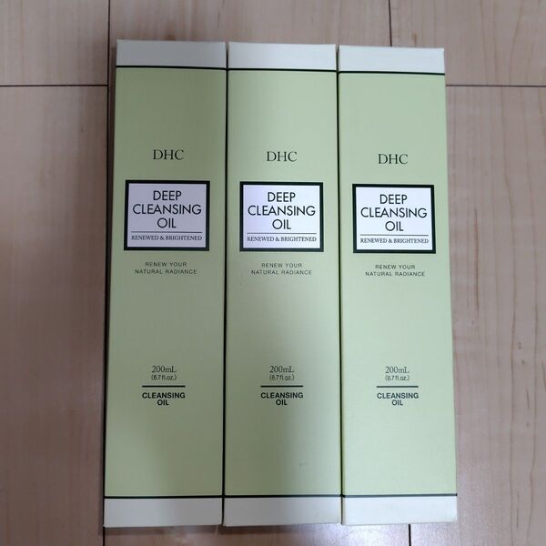 【新品】DHC 薬用ディープクレンジングオイルリニューブライト 200ml×3