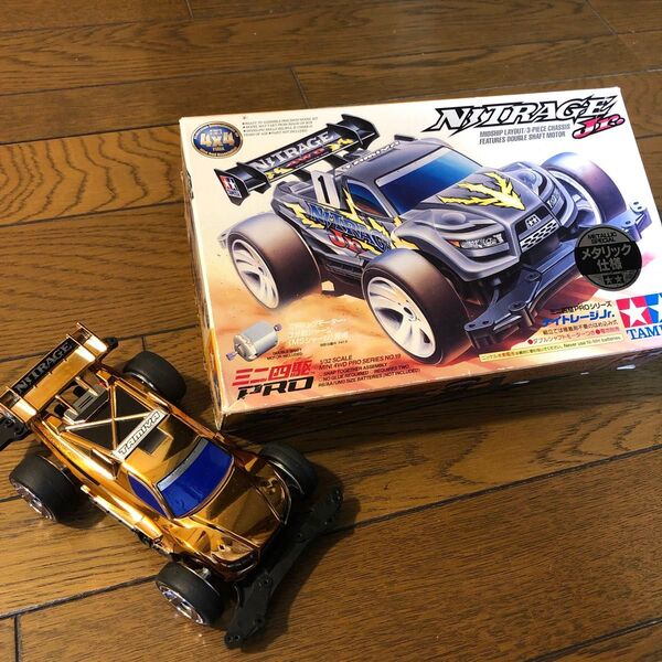ミニ四駆PRO ナイトレージJr. メタリック仕様 オレンジメッキスペシャル