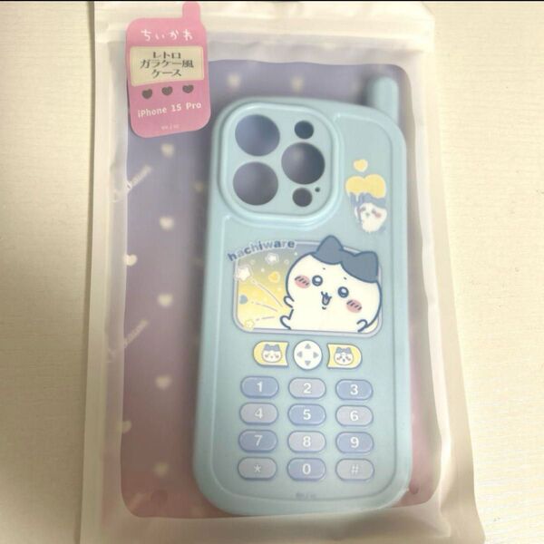 ちいかわ レトロガラケー風ケース ハチワレ iPhone 15Pro