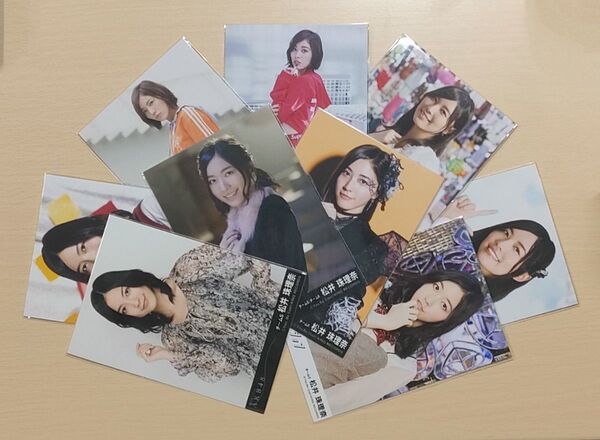 ◎A05【AKB48・SKE48】松井珠理奈 9枚セット(全9枚) 生写真