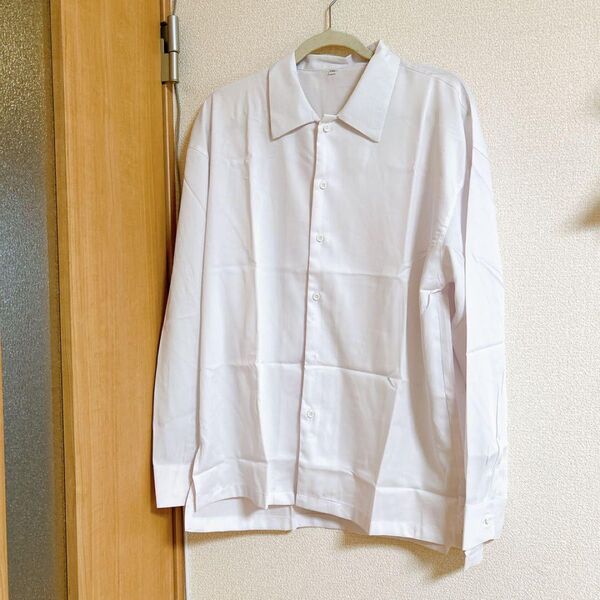 2XL シャツ メンズ 長袖 半袖 快適な軽い オーバーサイズシャツ ワイシャツ 韓国 ポロネック 大きいサイズ 春 夏