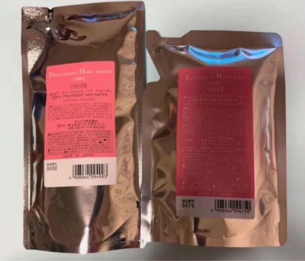 新品☆オルビス エッセンスインヘアミルク 詰替用 140g×1袋&トリートメントヘアウォーター詰替用180ml×1袋 匿名配送