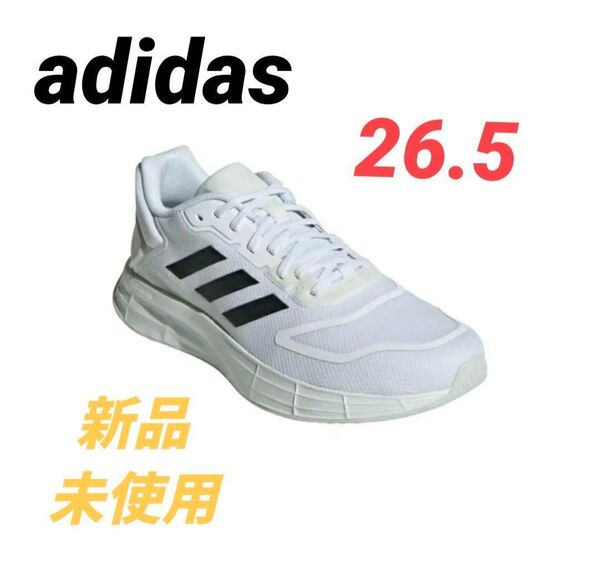 adidas アディダス スニーカー DURAMO 10 白靴(26.5)