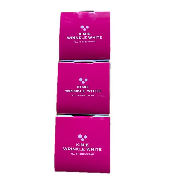 キミエ リンクルホワイト 薬用オールインワンクリーム3個セット