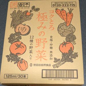 世田谷自然食品 コクとろ極みの野菜 125ml 30本
