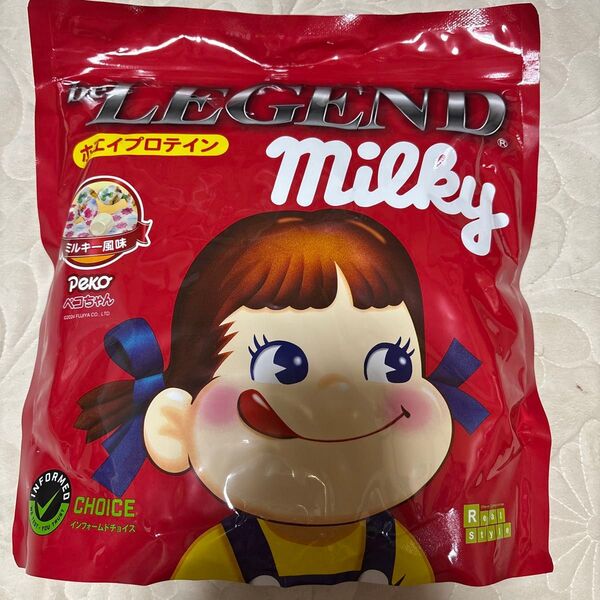 ビーレジェンド ペコちゃん ミルキー風味1kg ホエイプロテイン