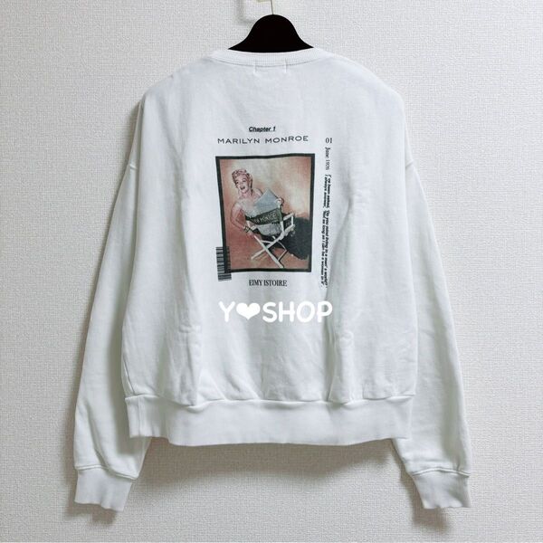 Marilyn Monroe Magazine Pullover トレーナー★ eimy istoire★エイミーイストワール
