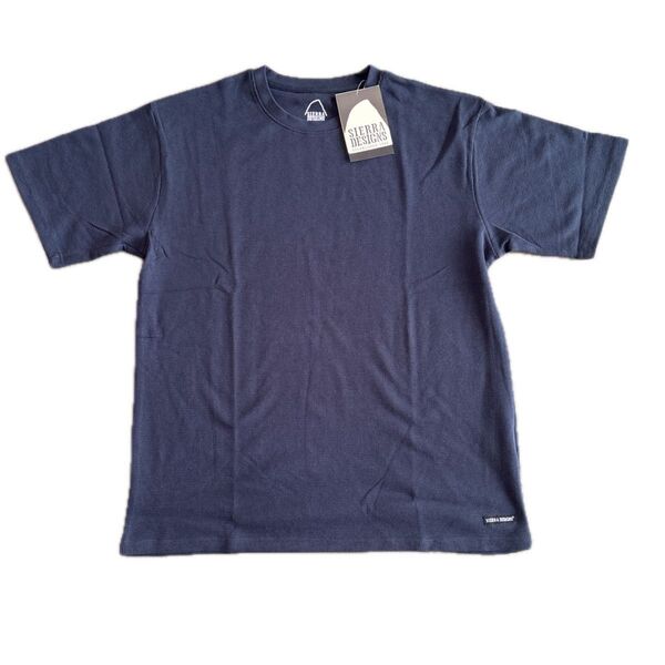 新品 半袖 Lサイズ SIERRA DESIGNS ワッフルTシャツ ネイビー