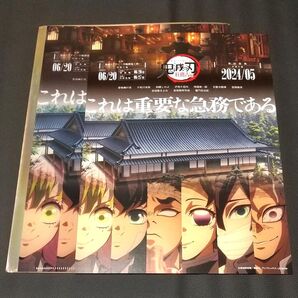 鬼滅シアター 柱稽古編 キャラクターフライヤー&クリアファイルセット 鬼滅の刃 ufotable 劇場グッズ