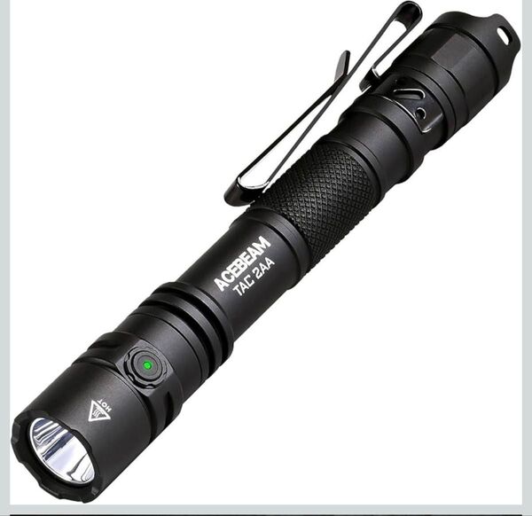 ACEBEAM TAC 2AA 単三電池 1600ルーメン EDC & 戦術デュアルモード 強力 LED 防水 防災 停電 防犯