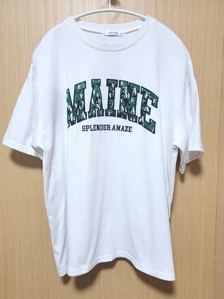 INGNI イング半袖ロゴTシャツ ホワイトMサイズ