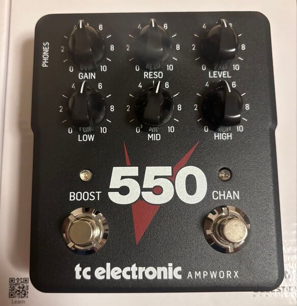 未使用 美品 tc electronic amp worx 550 5150 アンプシミュレーター