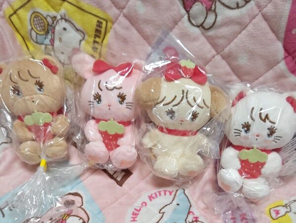 【コンプ】mikko illustration いちごマスコットぬいぐるみ【新品未使用】