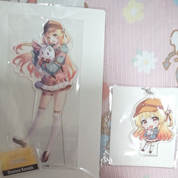【GIGO限定】ReGLOSS 音乃瀬奏ビッグアクリルスタンド、デフォルメアクリルボールチェーン2点セット ホロライブ