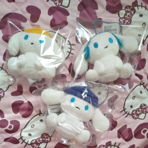 【コンプ】アイシナモロール マスコット サンリオ キャップ、ヘッドフォン、ニット帽
