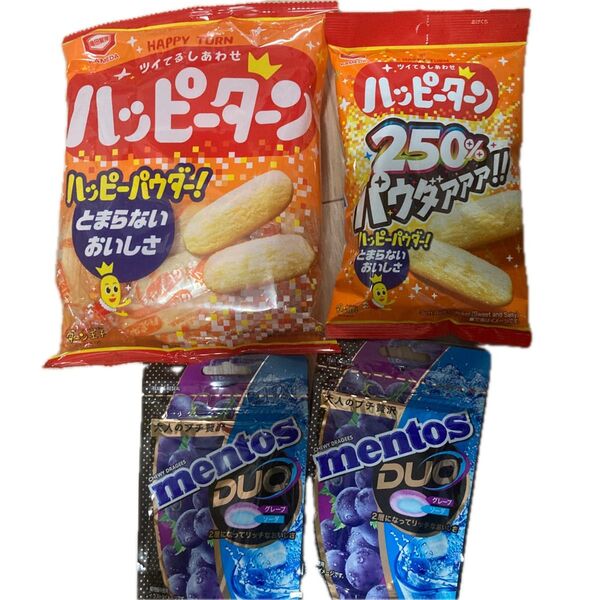 ハッピーターン メントスDUO