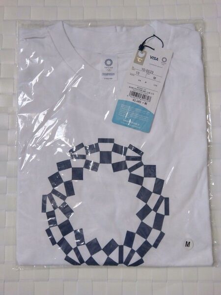 東京2020オリンピック VISA公式Tシャツ ホワイト M 未使用