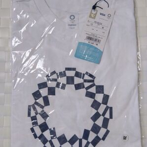 東京2020オリンピック VISA公式Tシャツ ホワイト M 未使用