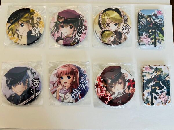 千本桜 缶バッジ8点セット 初音ミク 一斗まる 限定
