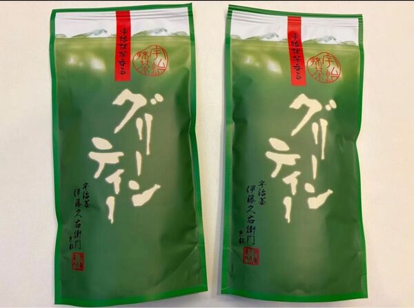 宇治茶伊藤久右衛門グリーンティー 300g×2個