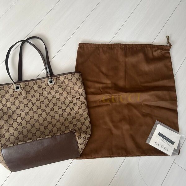 GUCCI グッチ トートバッグ ハンドバッグ GG柄