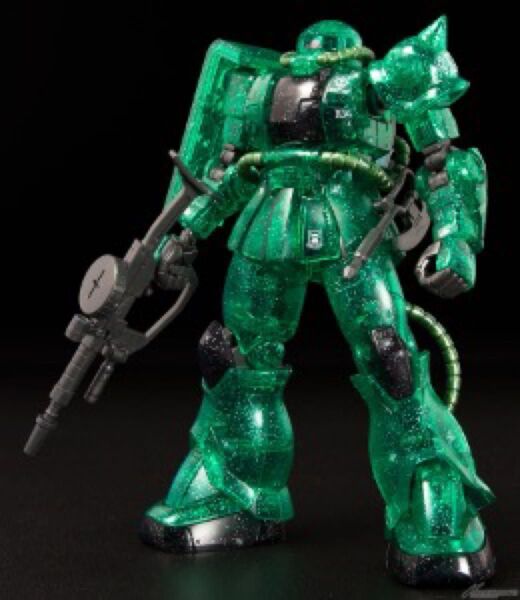 HG 1/144 ザクII C型/C-5型 劇場限定 リミテッドクリアVer.