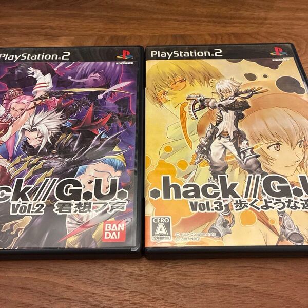 【PS2】 hack//G.U. Vol.2,3