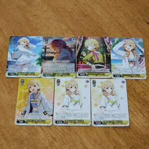 ヴァイスシュヴァルツ 学園アイドルマスター 藤田ことね 7枚セット Yellow Big Bang! RR