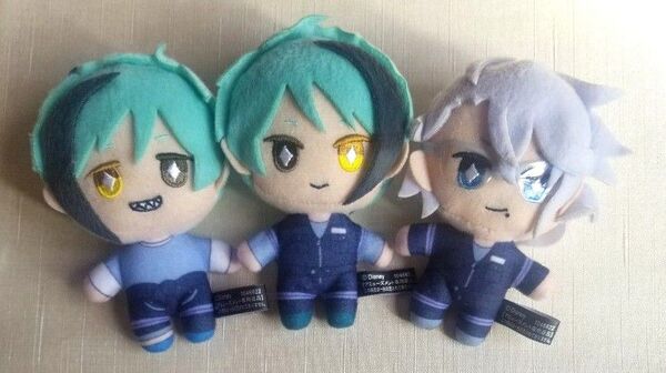ツイステ フロイド アズール ジェイド ぬい 運動着マスコット ぬいぐるみ マスコット