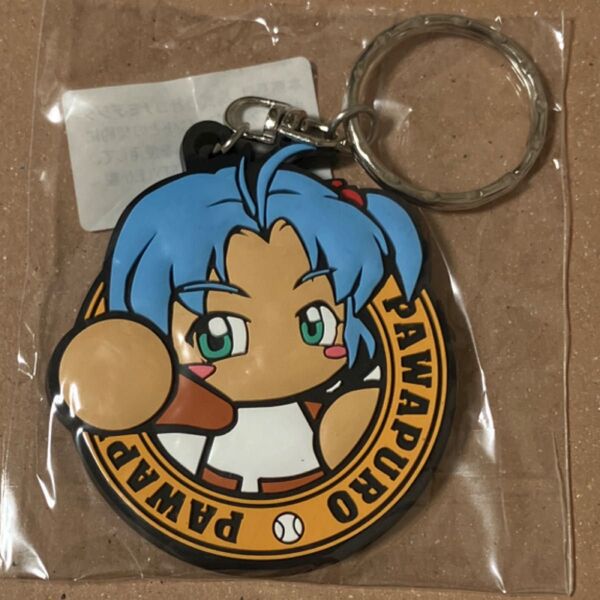 KONAMI パワプロ 野球 実況パワフルプロ野球 橘みずき ラバーキーホルダー
