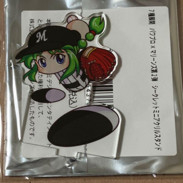 KONAMI パワプロ 野球 実況パワフルプロ野球 アクリルスタンド 早川あおい 千葉ロッテマリーンズ 受注生産品