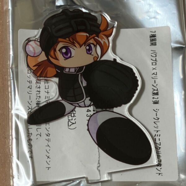 KONAMI パワプロ 野球 実況パワフルプロ野球 アクリルスタンド 猪狩進 千葉ロッテマリーンズ 受注生産品