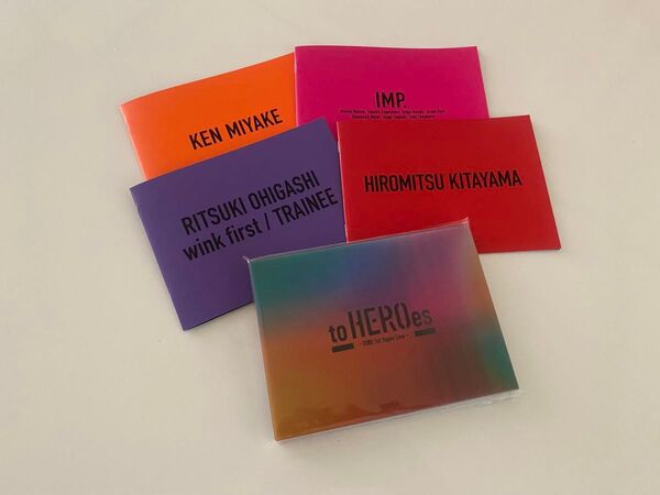 to HEROes~TOBE 1st SuperLive~通常盤 未再生(DISC1のみケース付き)