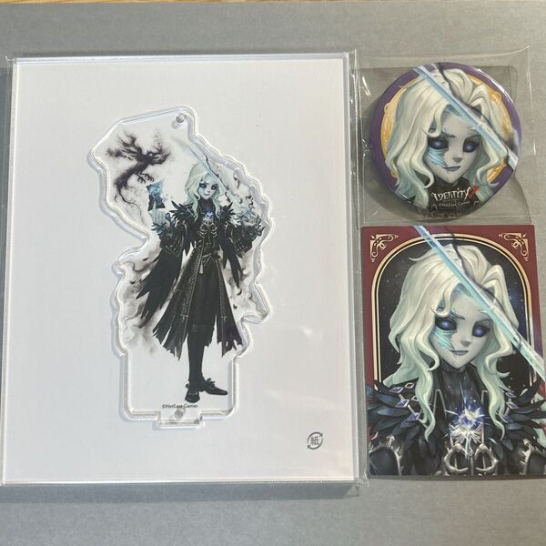 第五人格 真髄メモリアル アクリルスタンドキーホルダー&カード&缶バッジ 写真家 ジョゼフ