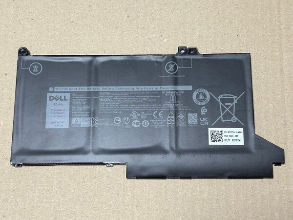 内蔵バッテリー 0G74G 11.4V 42Wh DELL Latitude 5310