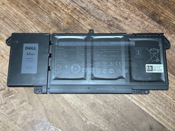 内蔵バッテリー 9JM71 11.4V 42Wh DELL Latitude 5320