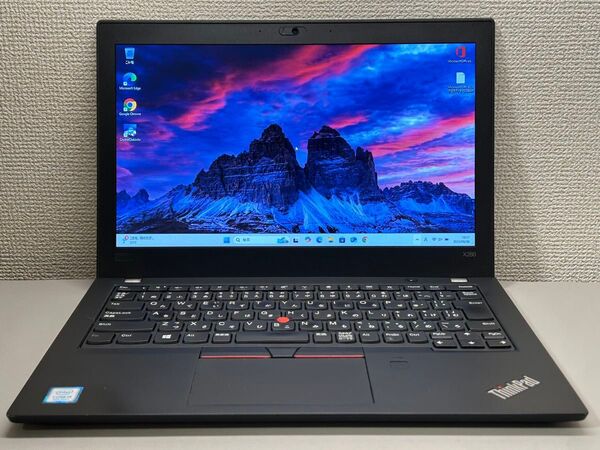 ThinkPad X280 i5-8250U 8G 大容量SSD NVMe512GB Office2021 バッテリー優良品