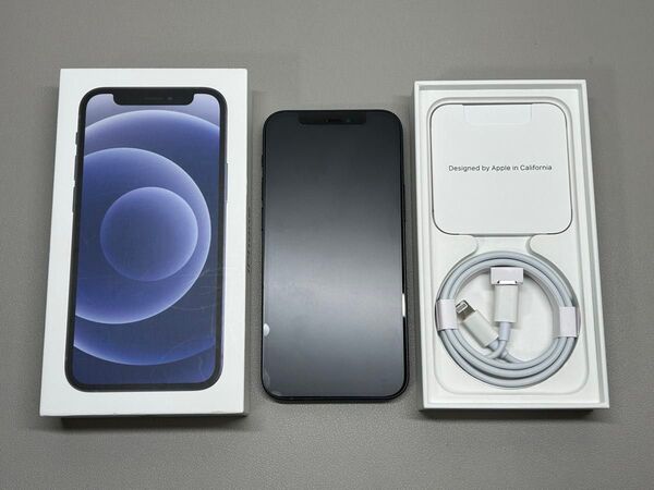 iPhone 12 mini Black 128GB SIMフリー バッテリー最大容量100%