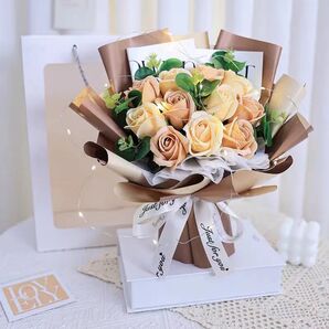 即日出荷綺麗バラソープフラワー卒業式インテリア花束造花成人式 バラ