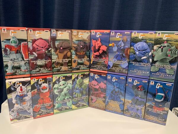 【未開封品】機動戦士ガンダム メックサーガフィギュア第2〜5弾 全16体 プライズ