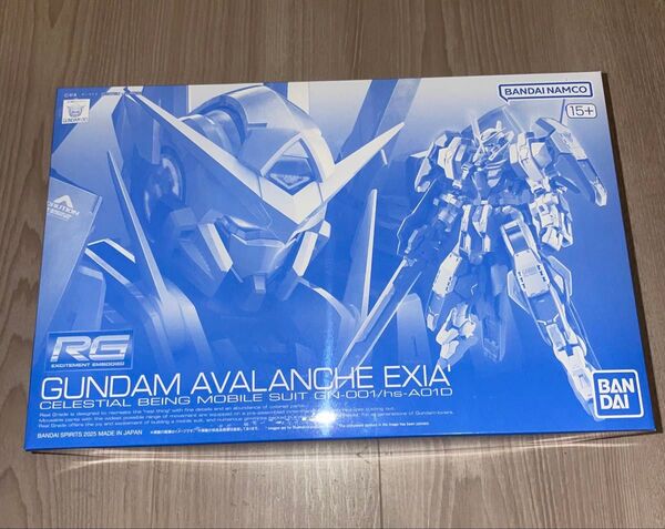 新品未開封 RG 1/144 ガンダムアヴァランチエクシアダッシュ ダブルオー