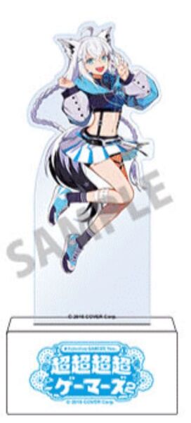 ホロライブ 超超超超ゲーマーズ2 LEDアクリルスタンド 白上フブキ