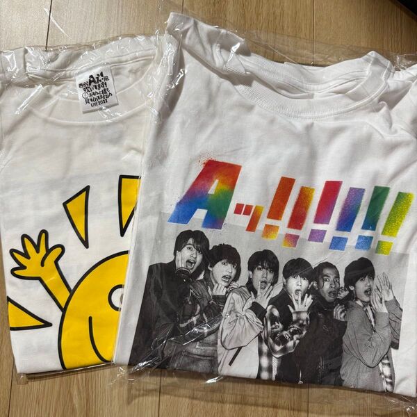 【ご購入前にコメントお願いします】 Aッ!!!!!! おてんと魂 Aぇ!group Tシャツ ロンT