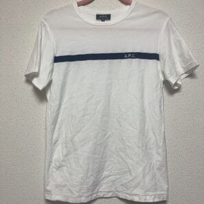 【A.P.C.(アーペーセー)】エンブロイダリーライン/Tシャツ/XS/ホワイト