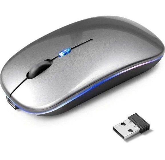 スマホ 超薄型 コントローラー 2025年モデル 薄型 無線 静音 Type-C 充電式 2.4GHz ワイヤレスマウス ゲーム