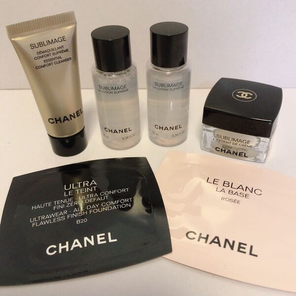 CHANEL シャネル サブリマージュ スキンケア メークベース ファンデーション 6点