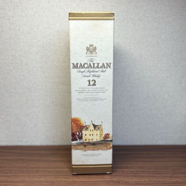 THE MACALLAN ザ マッカラン 12年 旧ボトル 箱付き 未開封 750ml スコッチウイスキー シェリーウッド 古酒