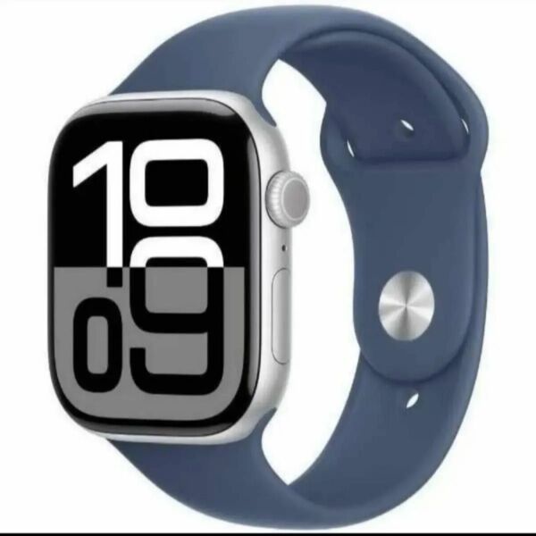 Apple Watch Series10GPSモデル 46mmシルバー&デニム 新品未開封
