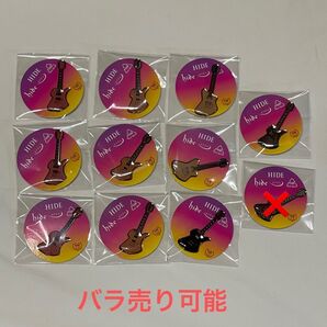 hide 60th ピンズカプセル vol.2 ギターコレクション 5種10点