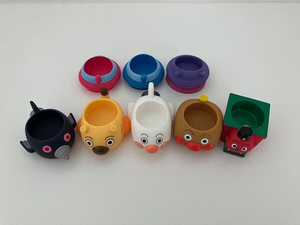 アンパンマンソフビフィギュア指人形セット
